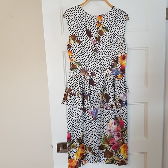 OLIMARA Sleeveless Cocktail Dress, Made in Spain, sz.6 - Picture 2 of 11